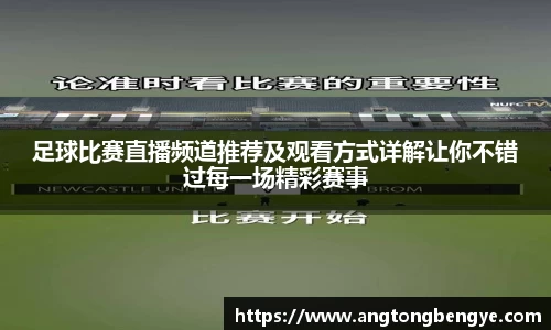 足球比赛直播频道推荐及观看方式详解让你不错过每一场精彩赛事