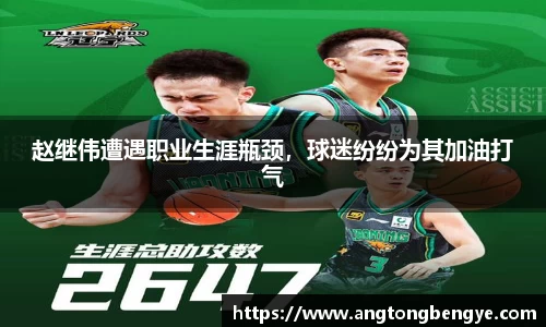 赵继伟遭遇职业生涯瓶颈，球迷纷纷为其加油打气